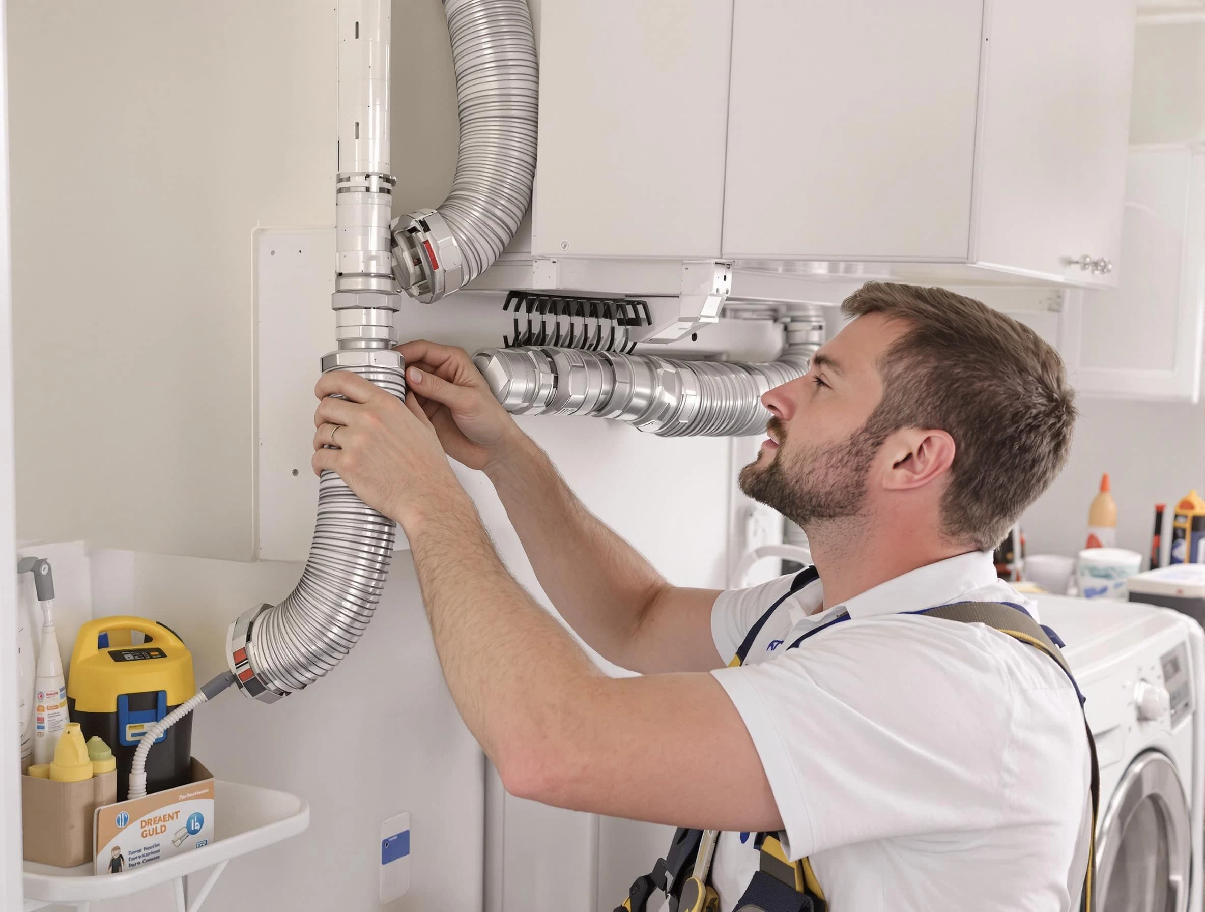 Professional dryer vent repair and installation by Forest Hills Dryer Vent Cleaning in Forest Hills