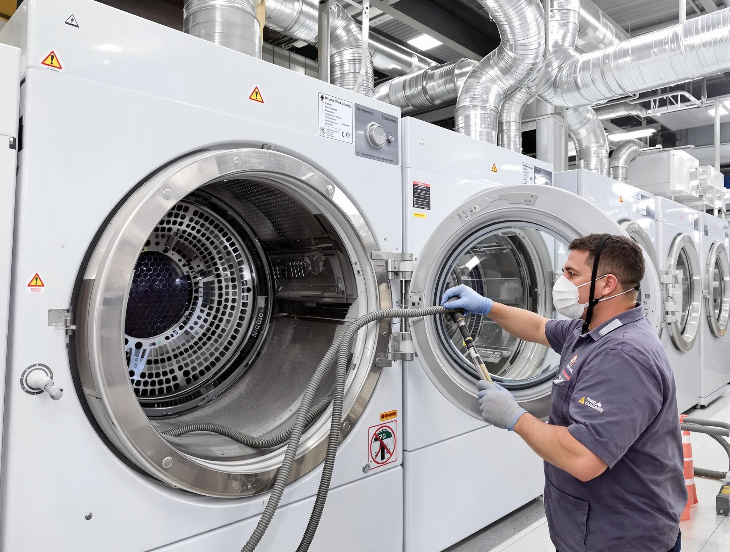 Industrial-grade dryer vent cleaning by Forest Hills Dryer Vent Cleaning in Forest Hills